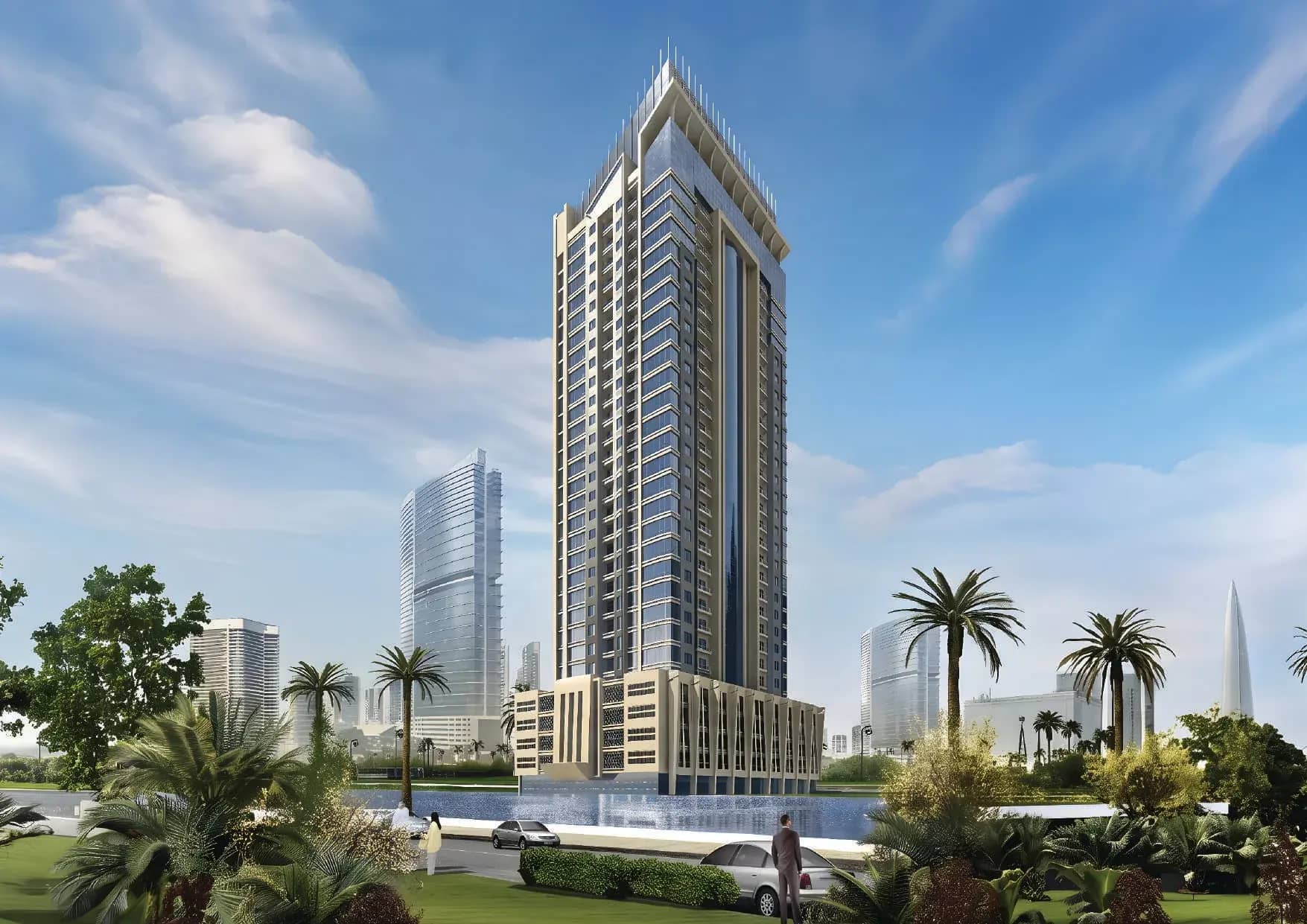 Al Aamra 3 Tower by GJ Properties, Al Amerah