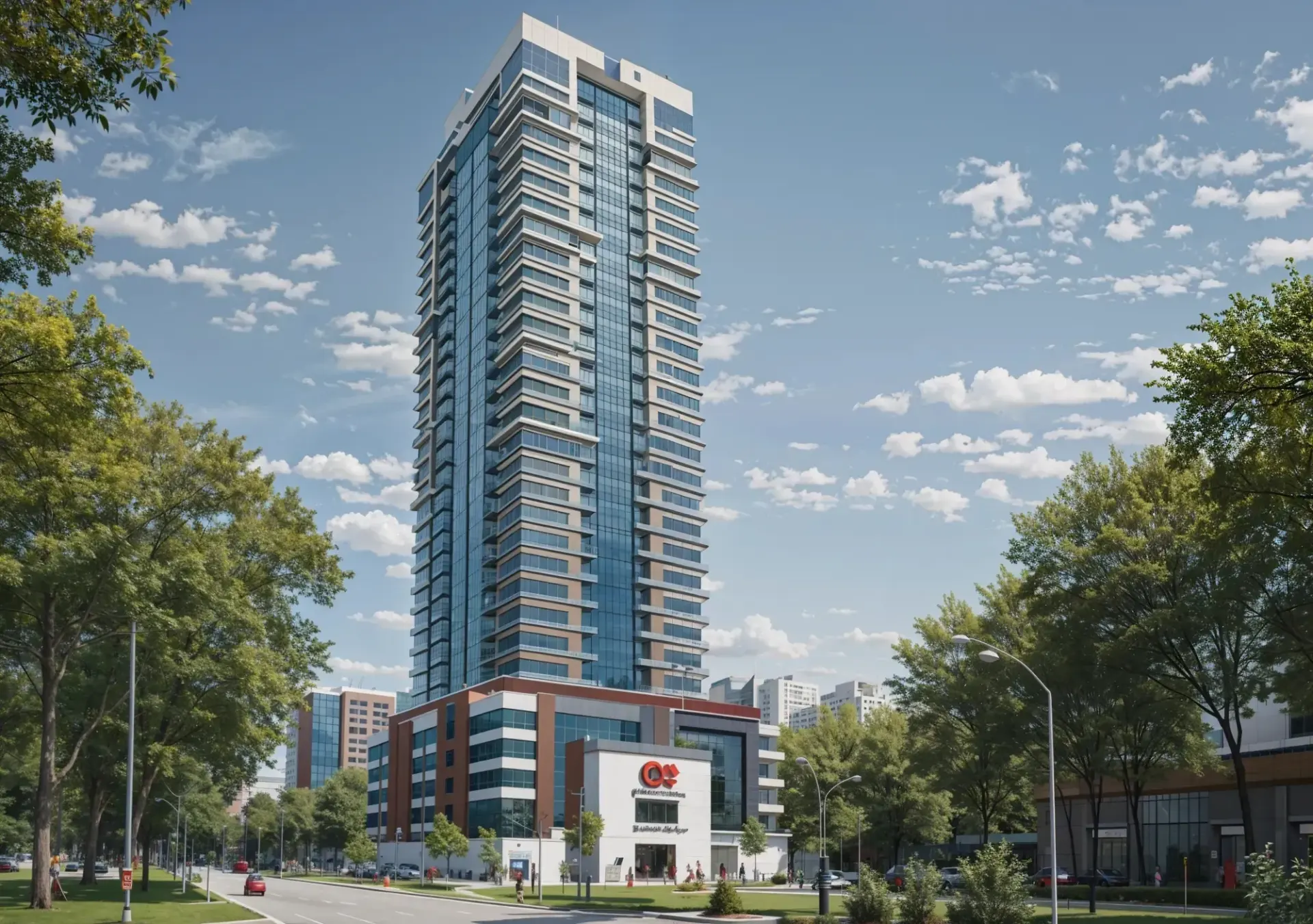 Al-Aamra 1 Tower by GJ Properties, Al Amerah