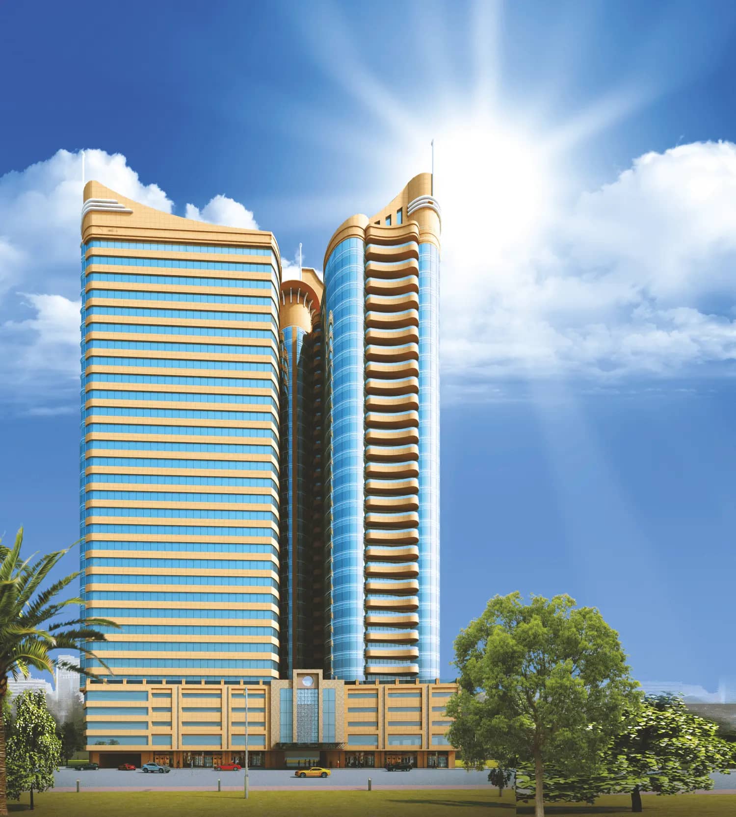 Conqueror Tower by GJ Properties, Ajman Industrial Area