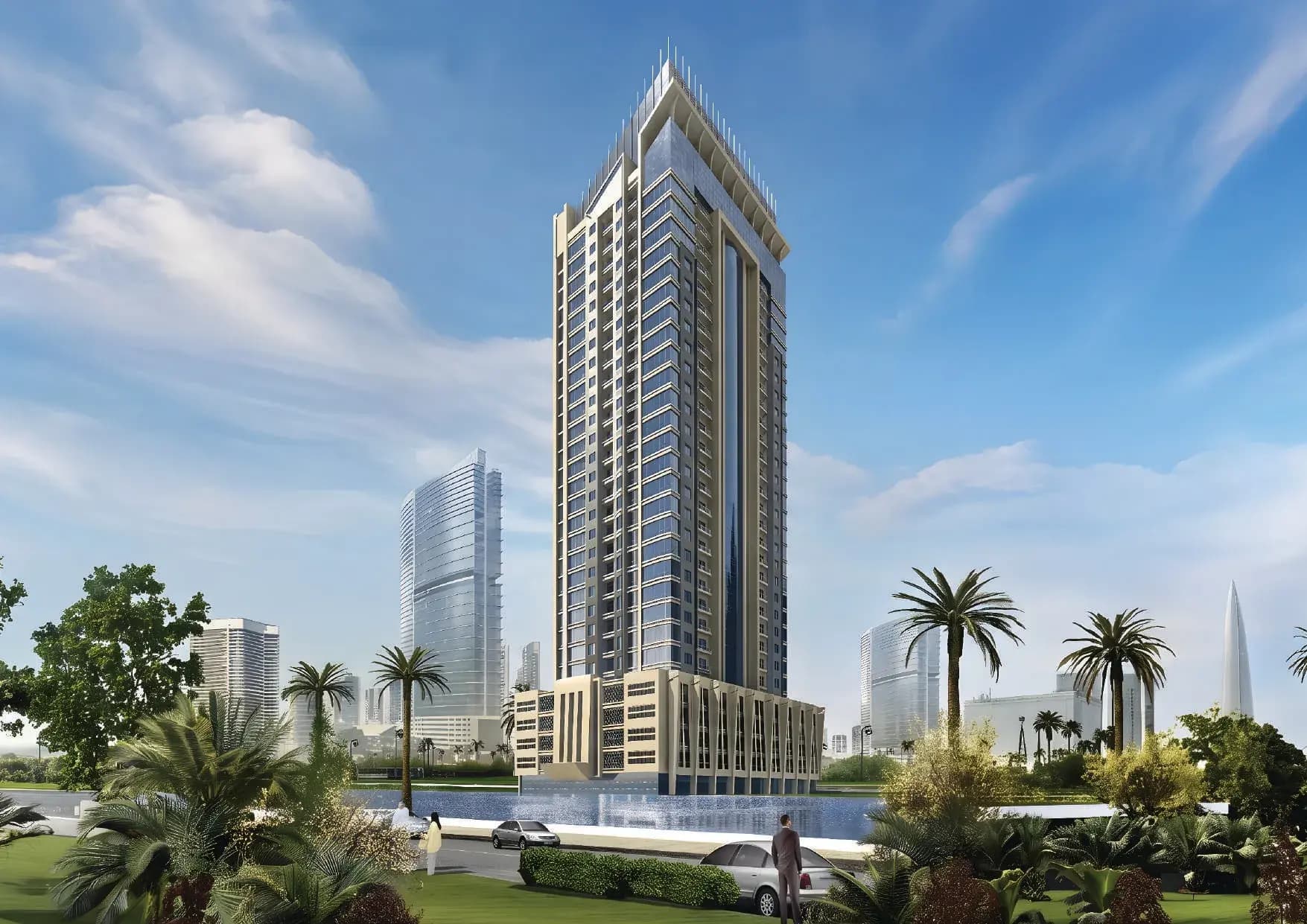 Al Aamra 3 Tower by GJ Properties, Al Amerah